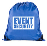 Event Security - Block - Polyester Drawstring Bag - Mato & Hash