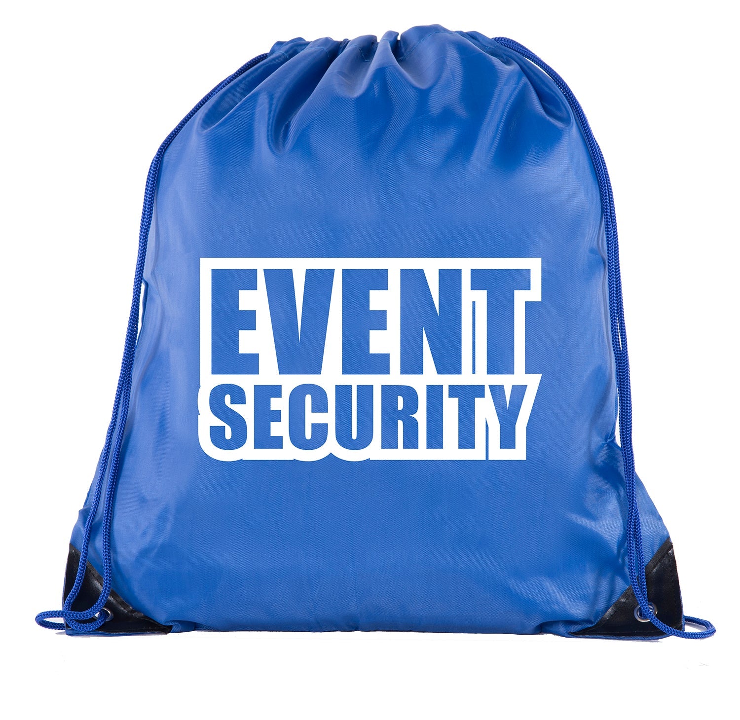 Event Security - Bold Text - Polyester Drawstring Bag - Mato & Hash