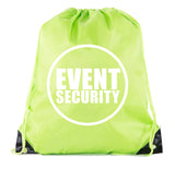 Event Security - Circle - Polyester Drawstring Bag - Mato & Hash