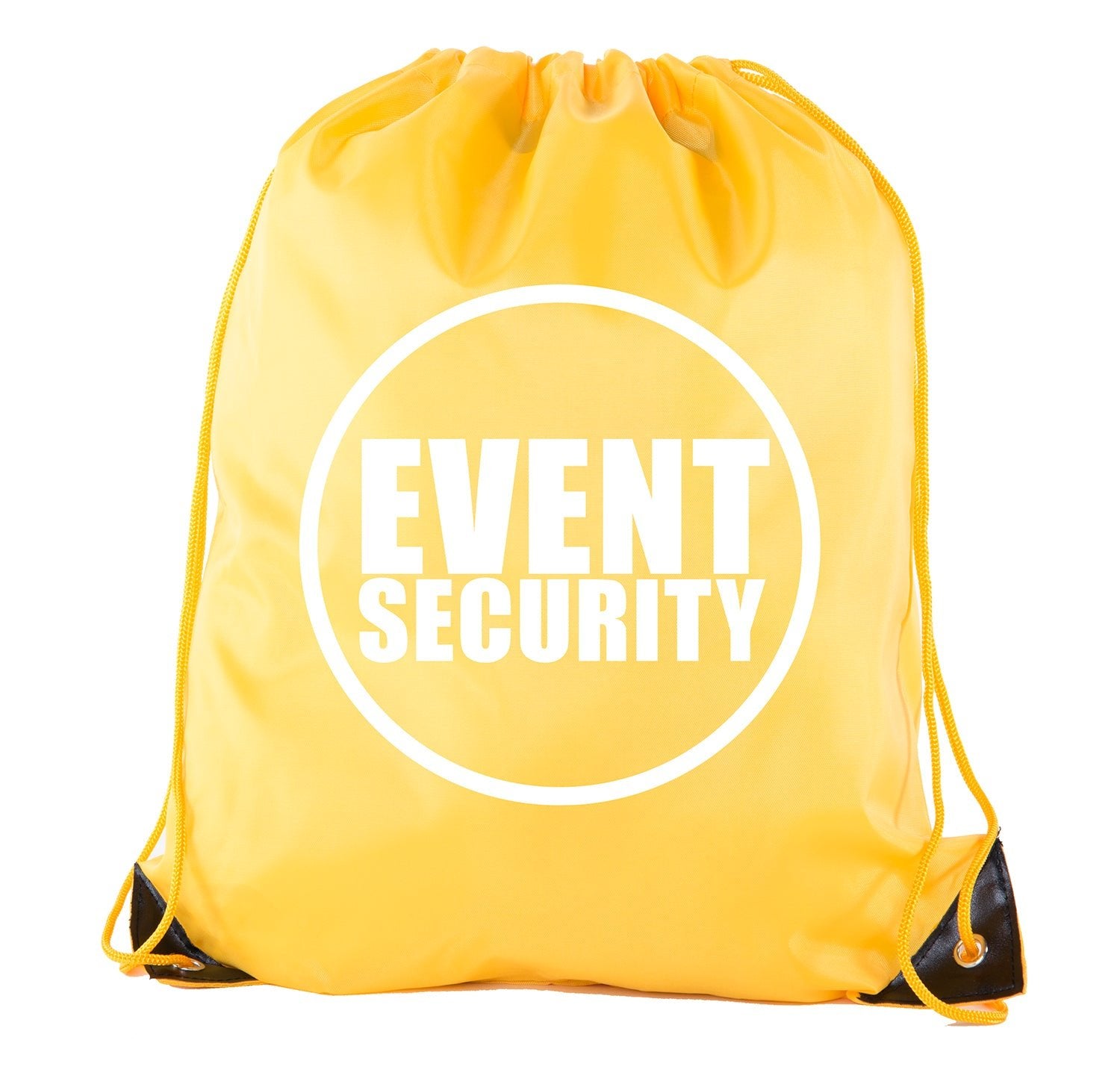 Event Security - Circle - Polyester Drawstring Bag - Mato & Hash