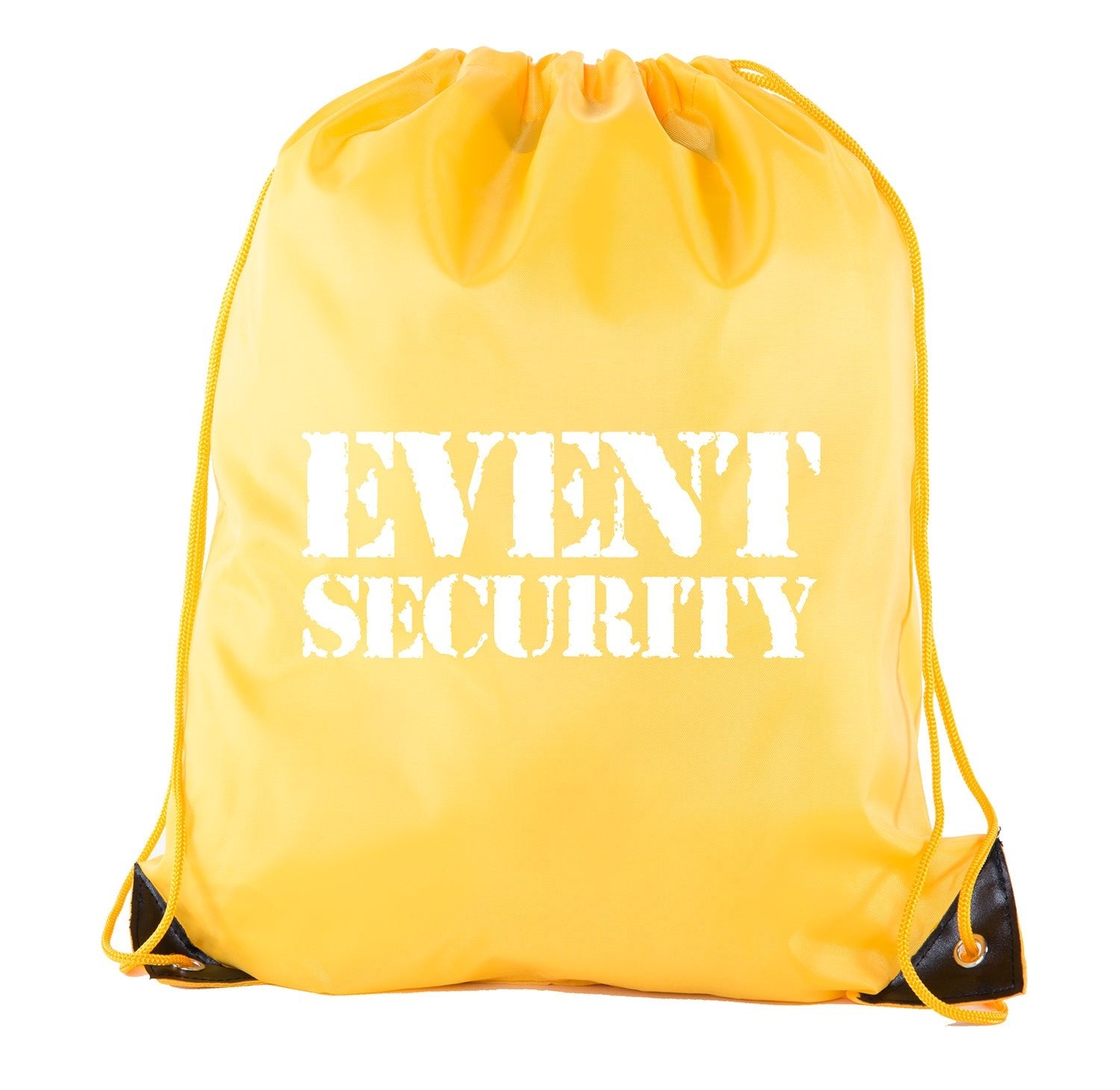 Event Security - Rough Text - Polyester Drawstring Bag - Mato & Hash