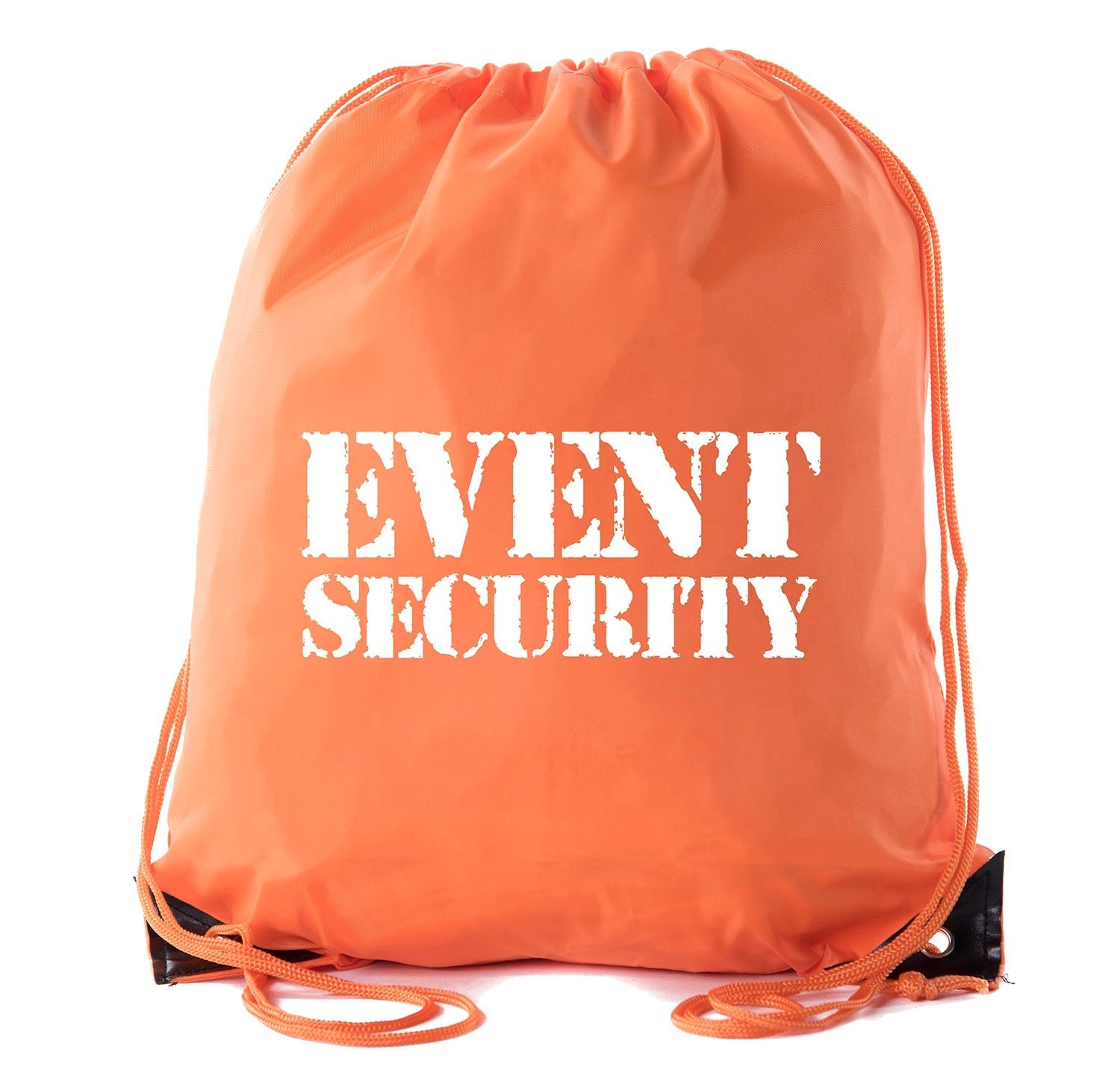 Event Security - Rough Text - Polyester Drawstring Bag - Mato & Hash