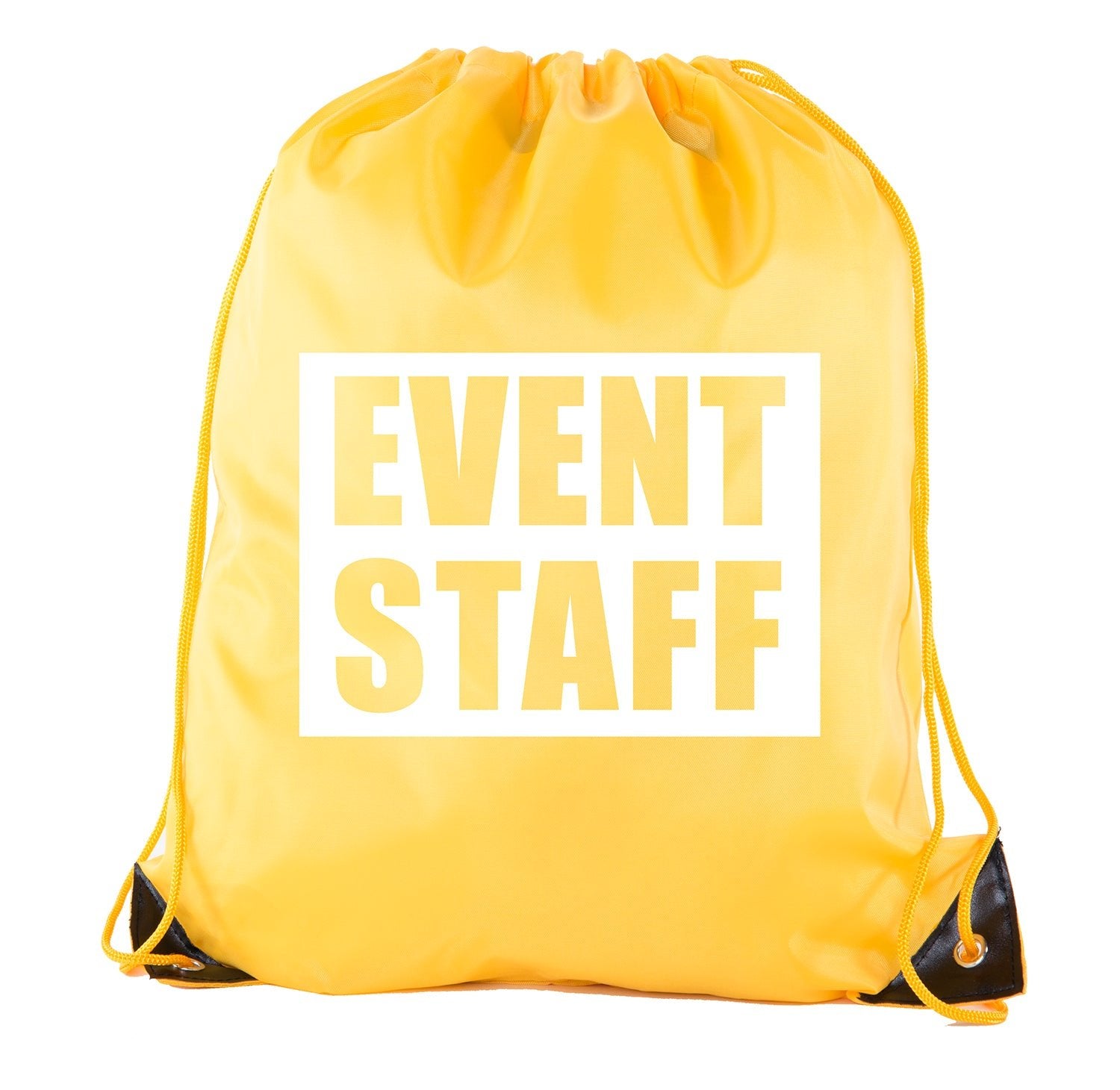 Event Staff - Block - Polyester Drawstring Bag - Mato & Hash