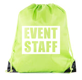 Event Staff - Block - Polyester Drawstring Bag - Mato & Hash