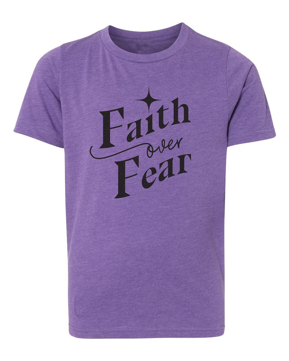 Faith Over Fear Kids Christian T Shirts - Mato & Hash