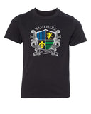 Family Crest Full Color Custom Name & Year Kids T Shirts