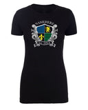 Family Crest Full Color Custom Name & Year Womens T Shirts