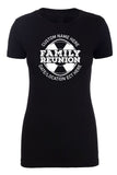 Family Reunion Life Ring Custom Name & Date Womens T Shirts - Mato & Hash