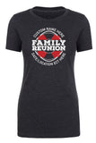 Family Reunion Life Ring Full Color Custom Name & Date Womens T Shirts - Mato & Hash