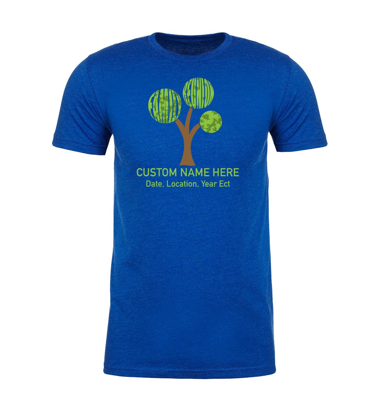 Family Reunion Tree Custom Name & Date Unisex T Shirts - Mato & Hash