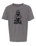Fear the Keeper Kids Soccer T Shirts - Mato & Hash