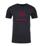 Fireworks Custom Name + Year Family Reunion Mens T Shirts - Mato & Hash