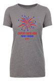 Fireworks Custom Name & Year Family Reunion Womens T Shirts
