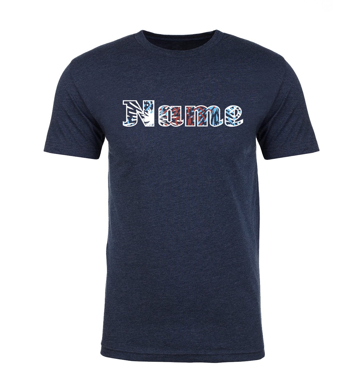 Fireworks Text Custom Name Unisex 4th of July T Shirts - Mato & Hash