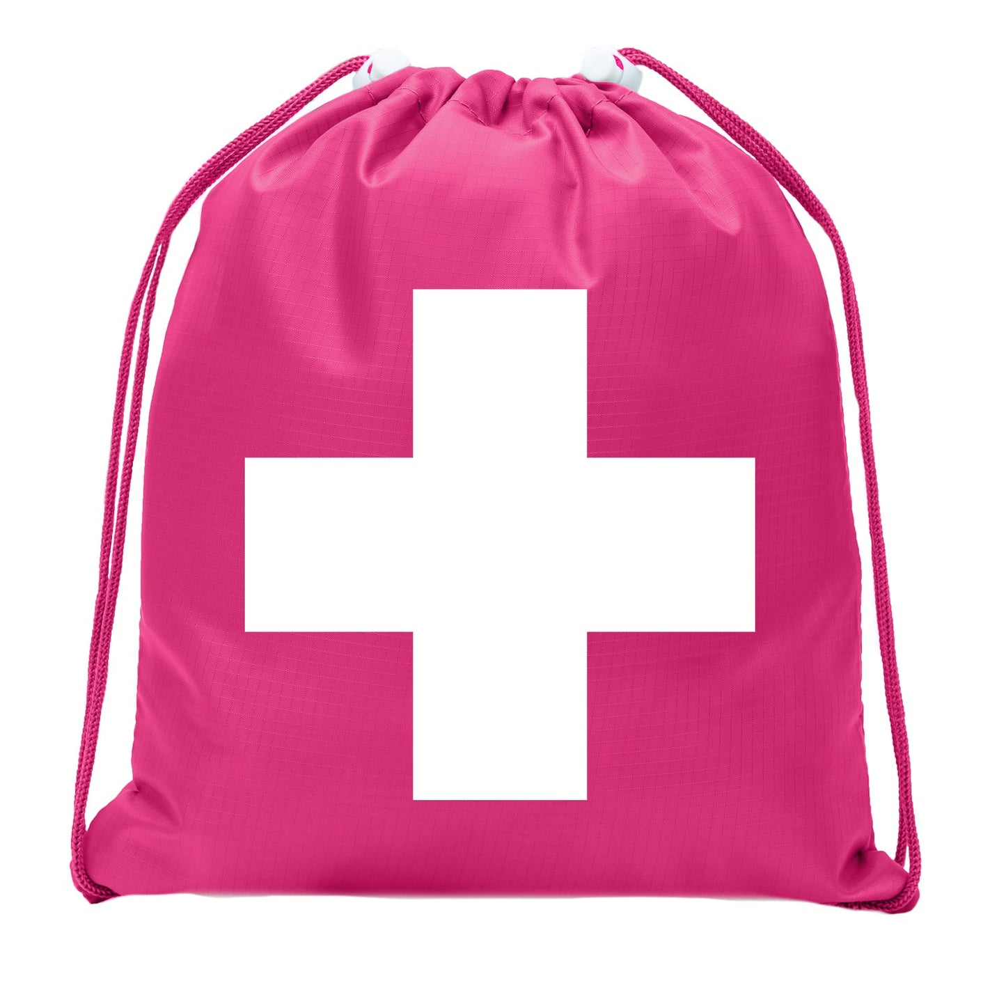 First Aid Symbol Mini Polyester Drawstring Bag - Mato & Hash