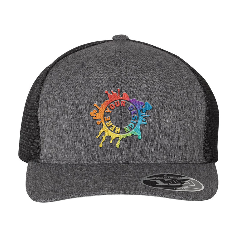 Flexfit 110M Trucker Adjustable Snapback Cap Embroidered