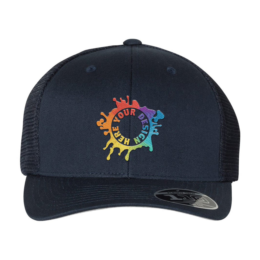 Flexfit 110M Trucker Adjustable Snapback Cap Embroidered