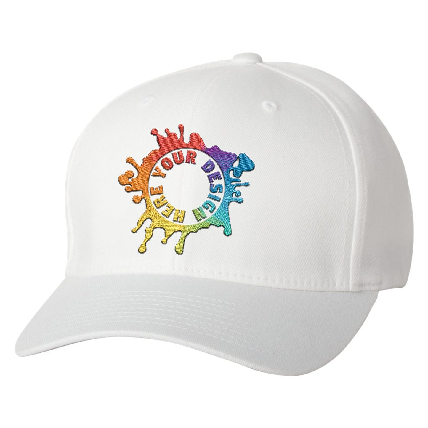 Flexfit Cotton Blend Cap Embroidery - BEST SELLING FLEXFIT - Mato & Hash
