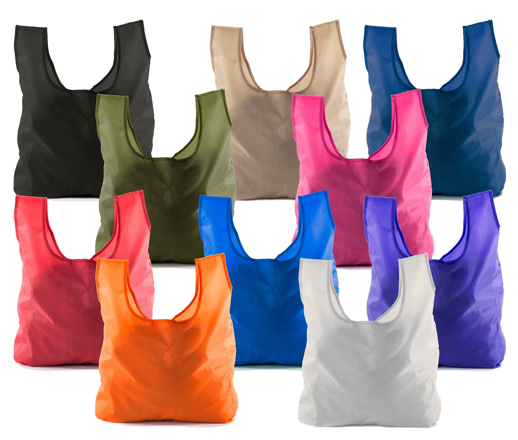 Foldable Shopping Bag With Integrated String Pouch - Mato & Hash