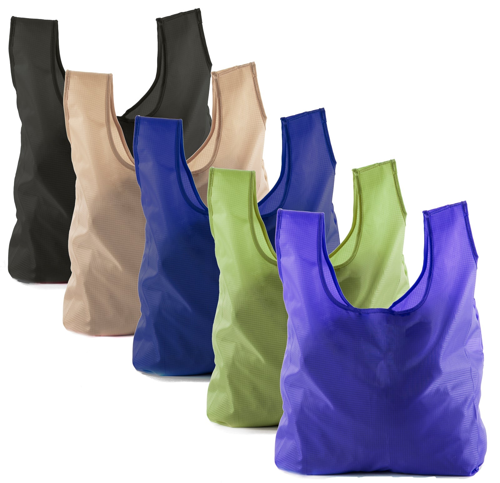 Foldable Shopping Bag With Integrated String Pouch - Mato & Hash