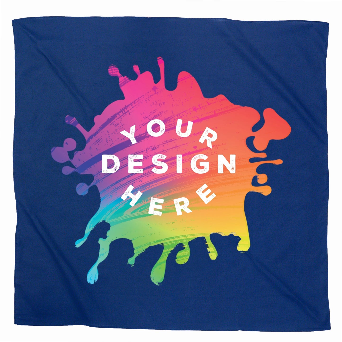 Full Color Custom Printed 27" x 27" Bandanas - Mato & Hash