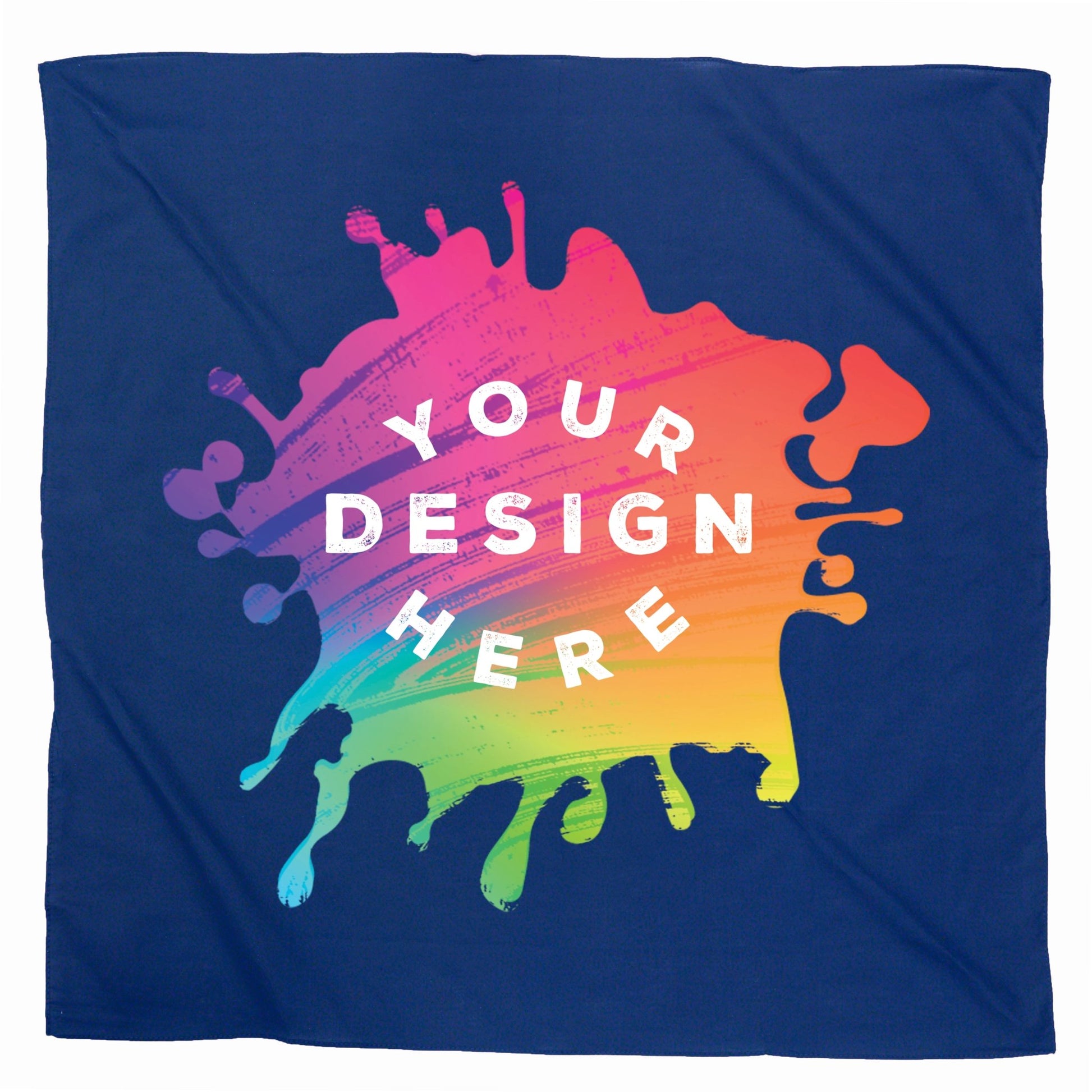 Full Color Custom Printed 27" x 27" Bandanas - Mato & Hash