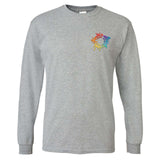 Gildan DryBlend® Men's Cotton/Polyester Blend Long Sleeve T-Shirt Embroidery - Mato & Hash