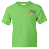 Gildan DryBlend® Youth Cotton/Polyester Blend T-Shirt Embroidery - Mato & Hash