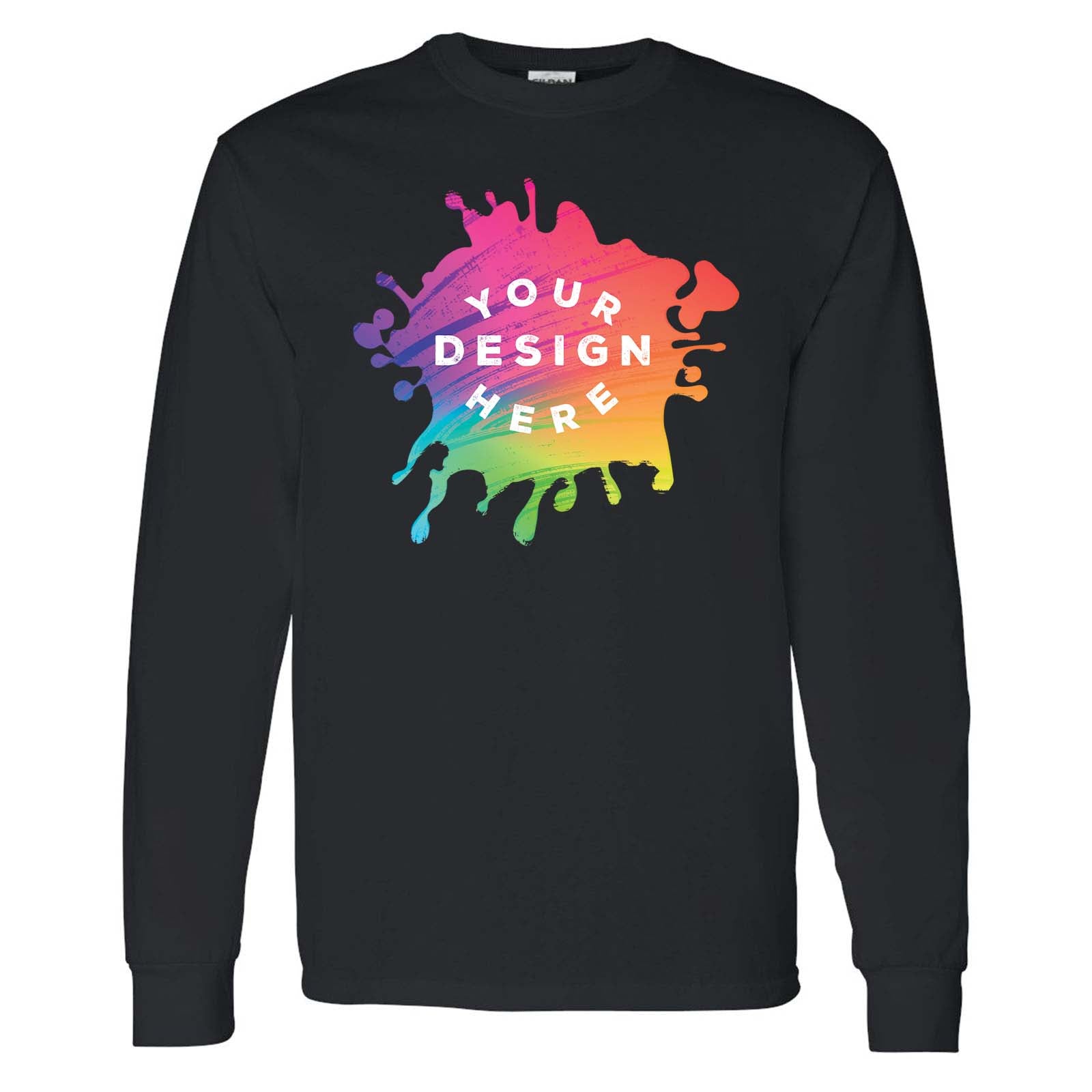 Gildan Heavy Cotton Men's Long Sleeve T-Shirt - Mato & Hash