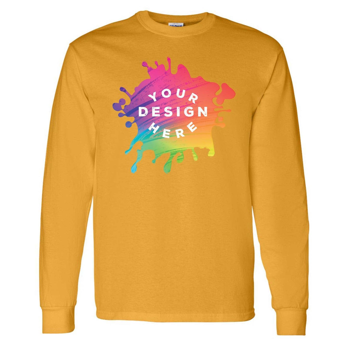 Gildan Heavy Cotton Men's Long Sleeve T-Shirt - Mato & Hash