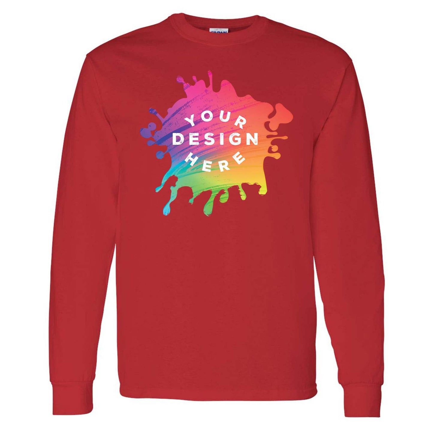 Gildan Heavy Cotton Men's Long Sleeve T-Shirt - Mato & Hash