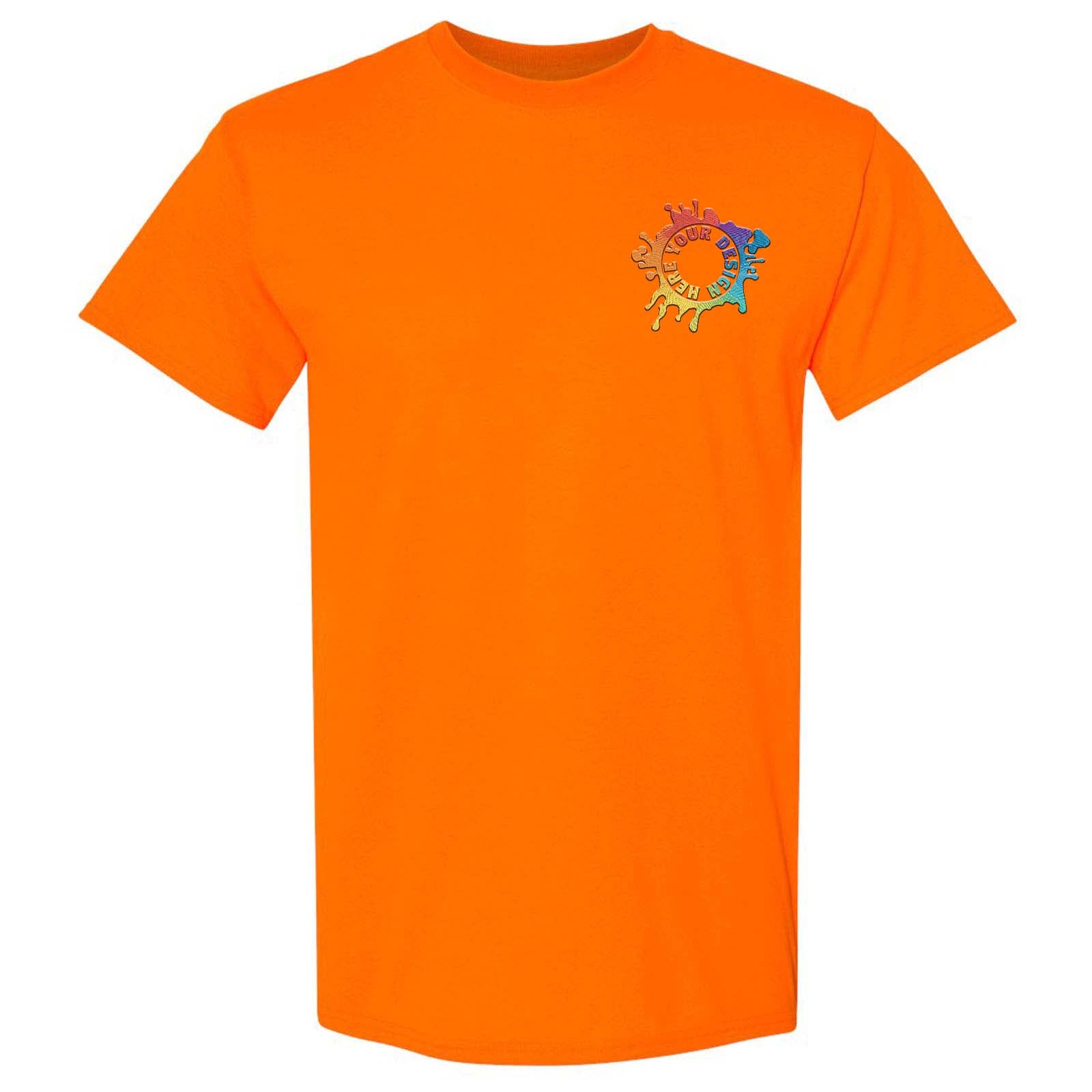 Gildan Heavy Cotton Men's T-Shirt Embroidery - Mato & Hash