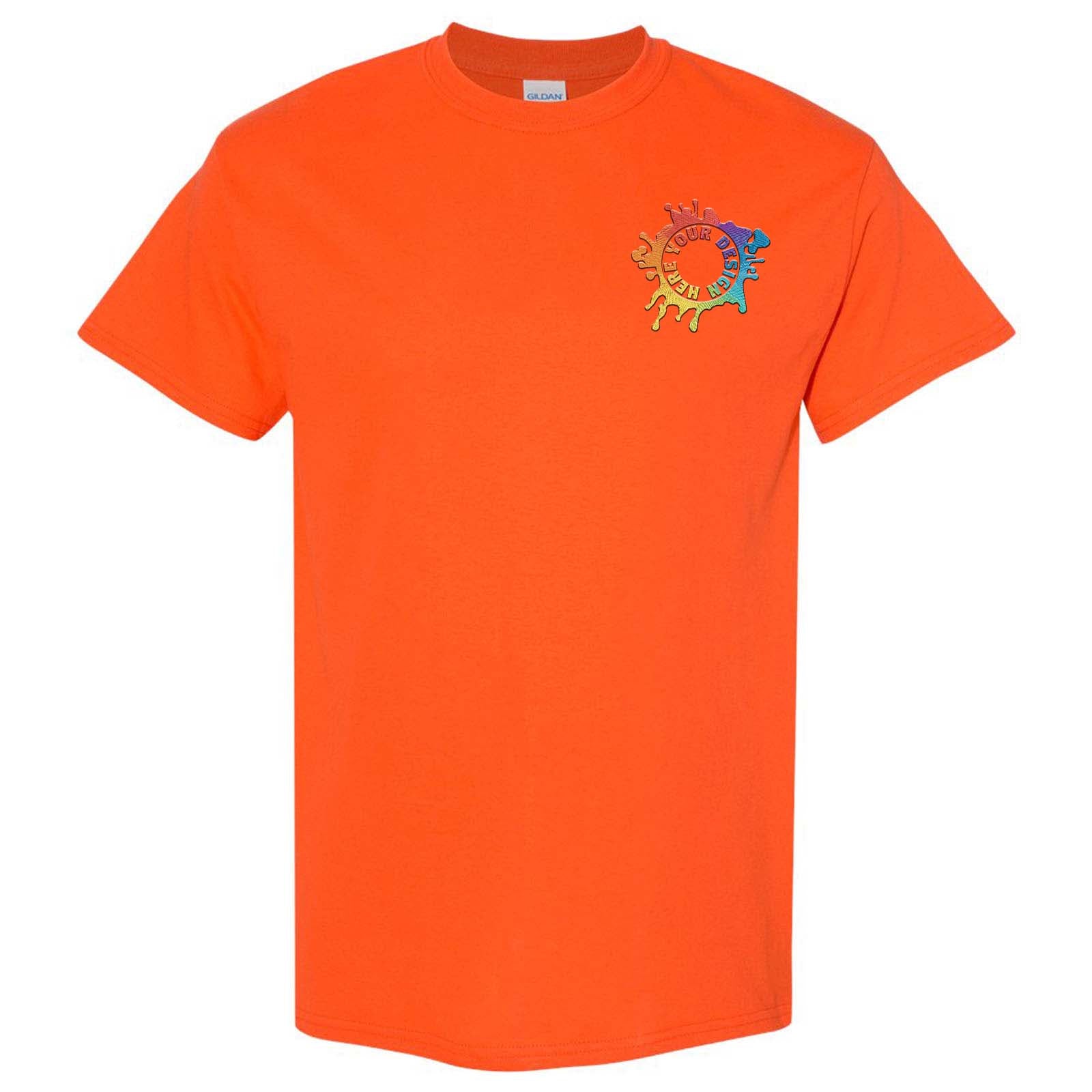 Gildan Heavy Cotton Men's T-Shirt Embroidery - Mato & Hash