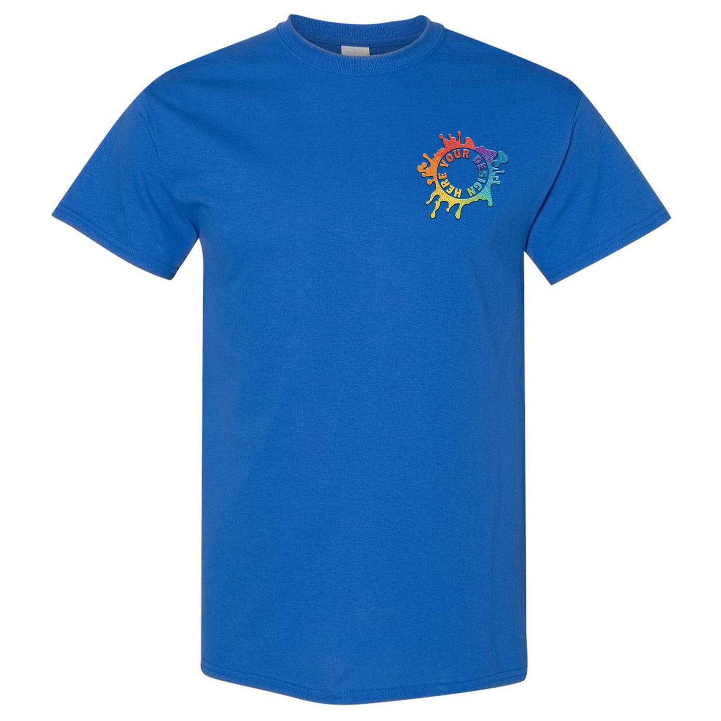 Gildan Heavy Cotton Men's T-Shirt Embroidery - Mato & Hash