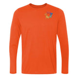 Gildan Men's Performance Polyester Long Sleeve T-Shirt Embroidery - Mato & Hash