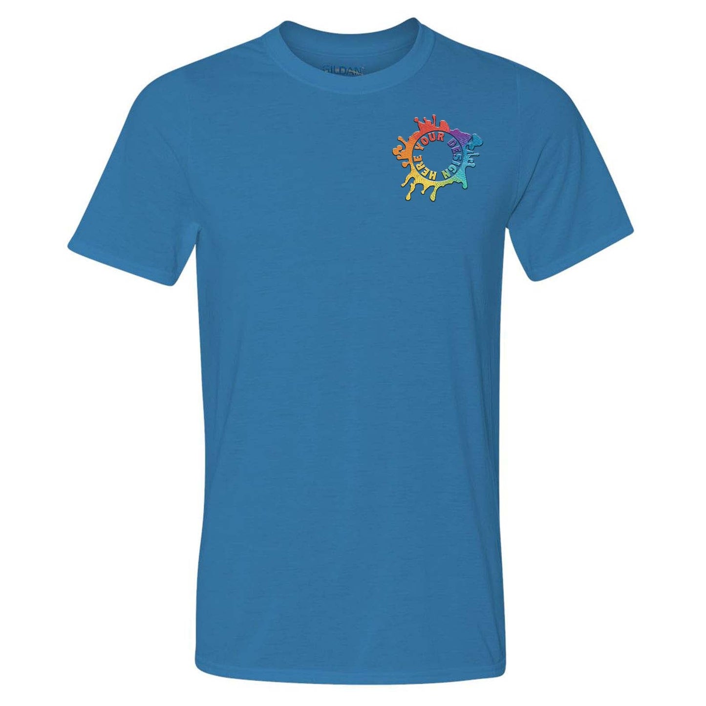Gildan Men's Performance Polyester T-Shirt Embroidery - Mato & Hash