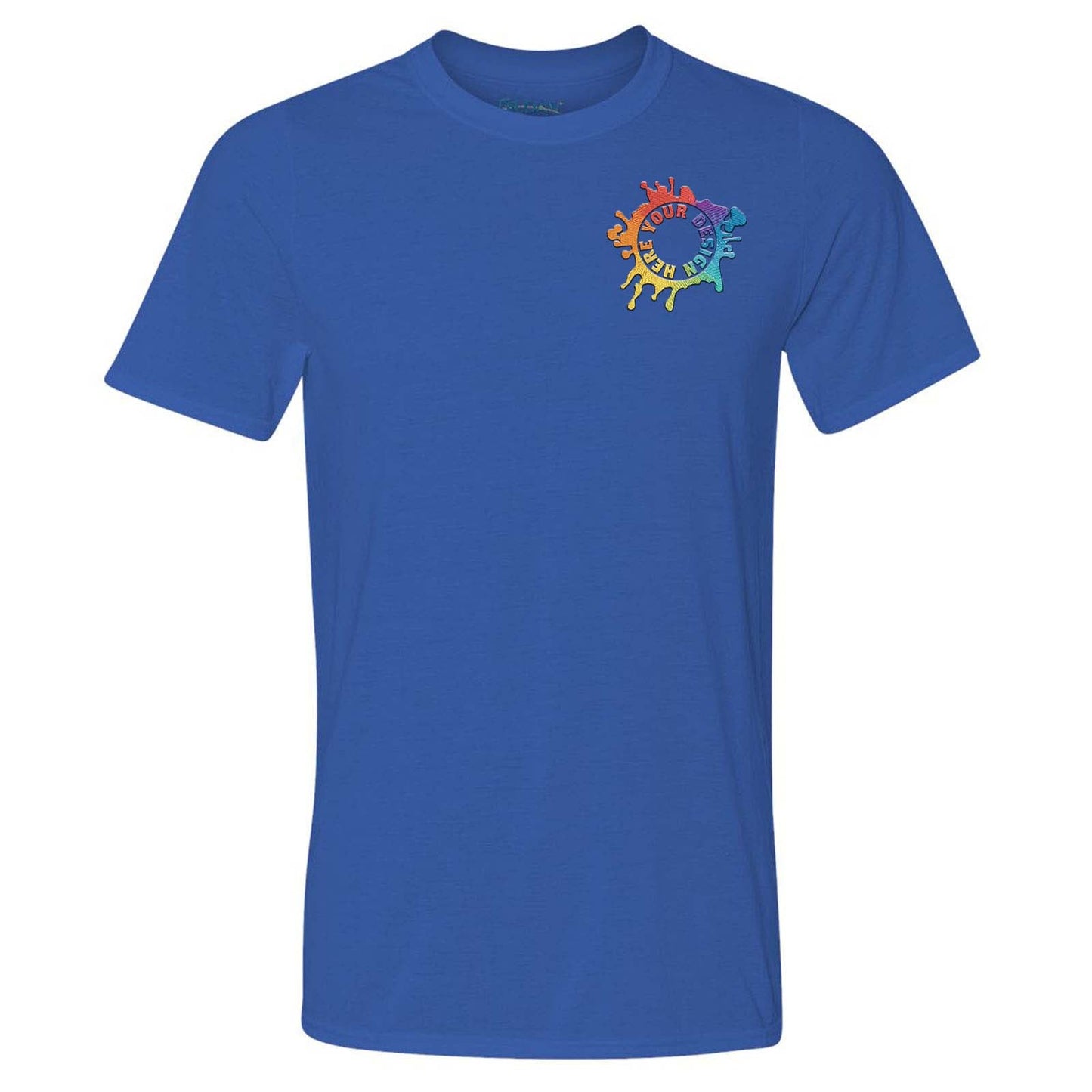 Gildan Men's Performance Polyester T-Shirt Embroidery - Mato & Hash