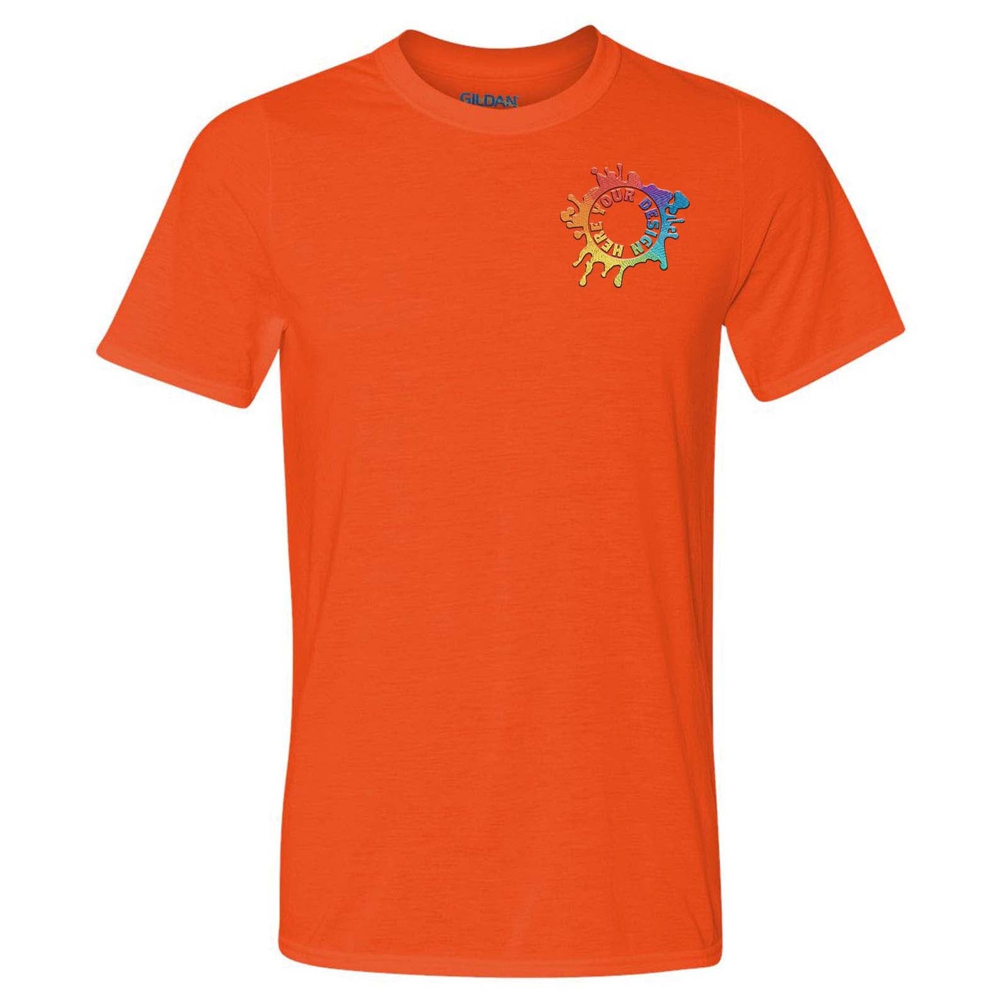 Gildan Men's Performance Polyester T-Shirt Embroidery - Mato & Hash