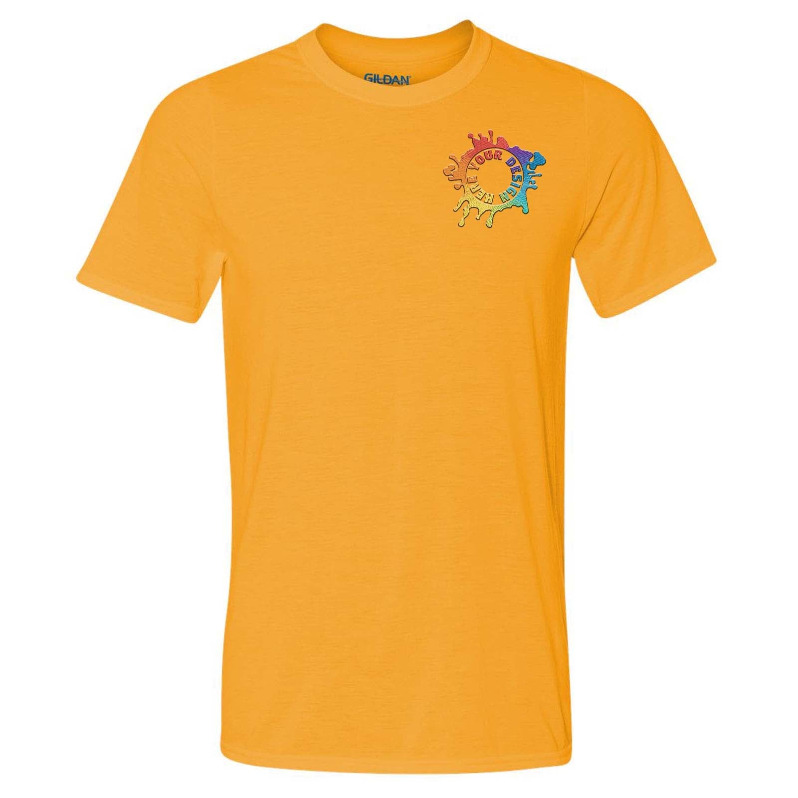 Gildan Men's Performance Polyester T-Shirt Embroidery - Mato & Hash