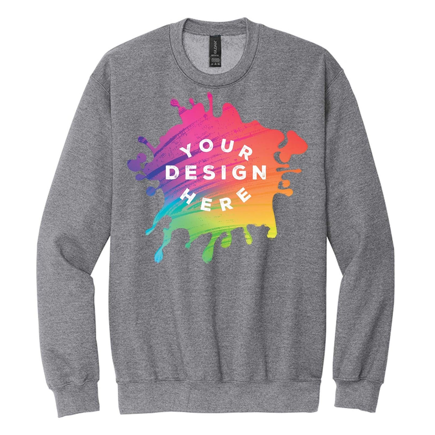 Gildan Softstyle Crewneck Cotton/Polyester Blend Sweatshirt - Mato & Hash