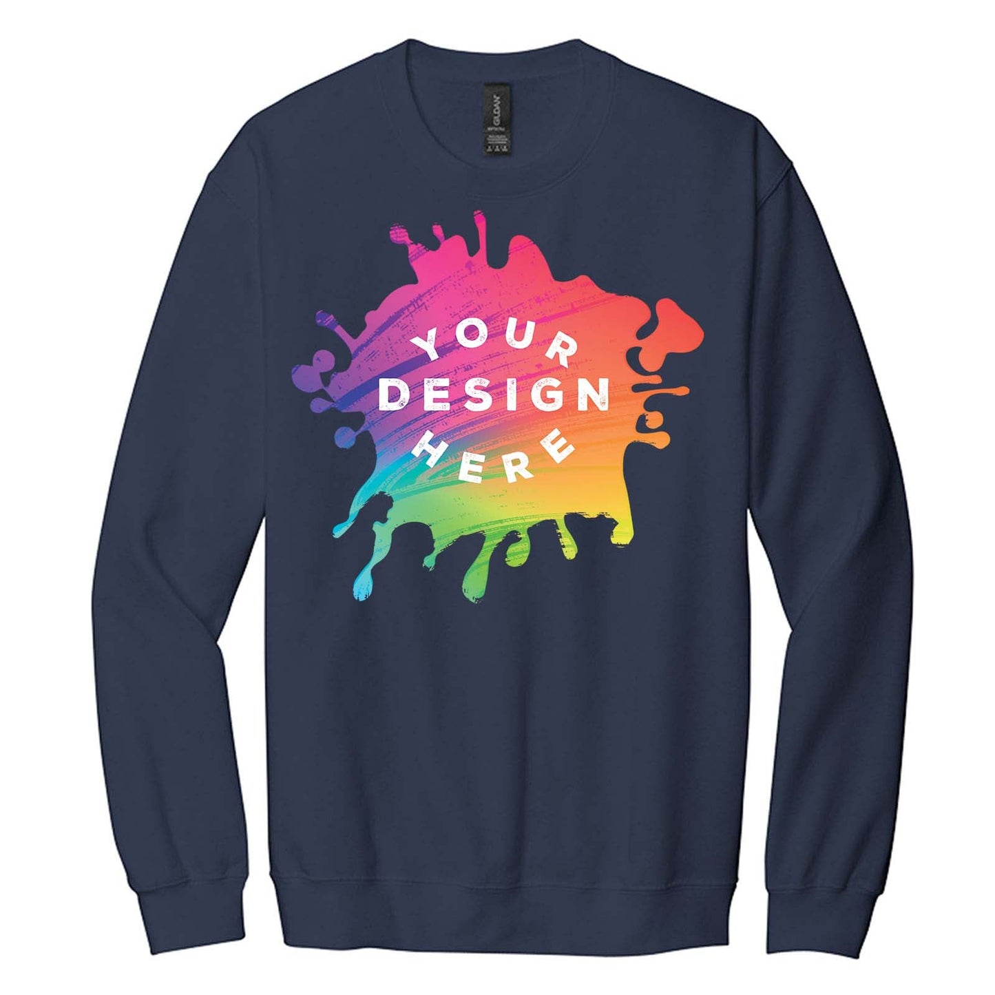 Gildan Softstyle Crewneck Cotton/Polyester Blend Sweatshirt - Mato & Hash