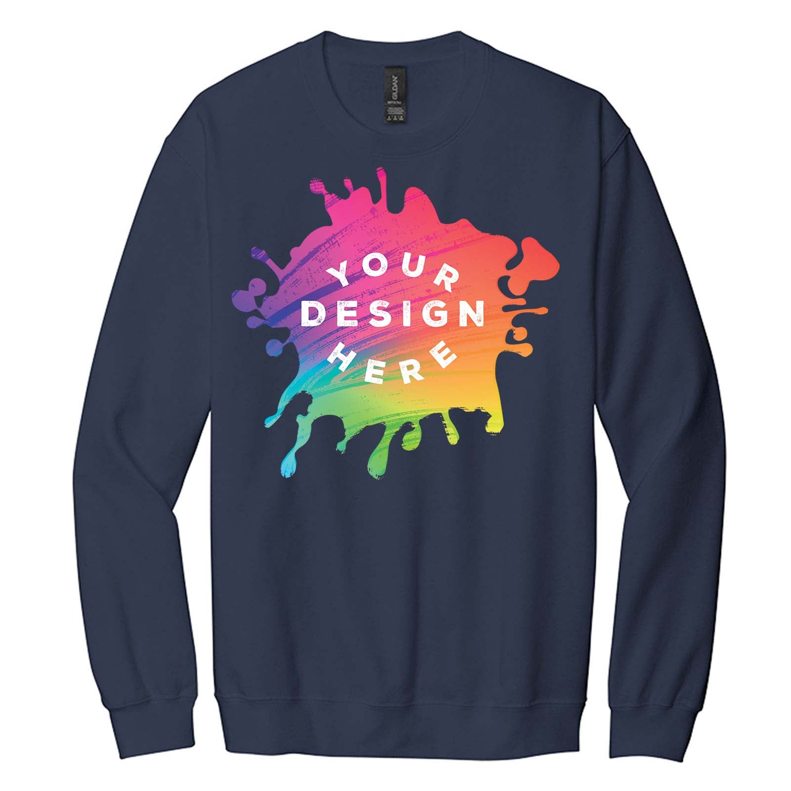 Gildan Softstyle Crewneck Cotton/Polyester Blend Sweatshirt - Mato & Hash