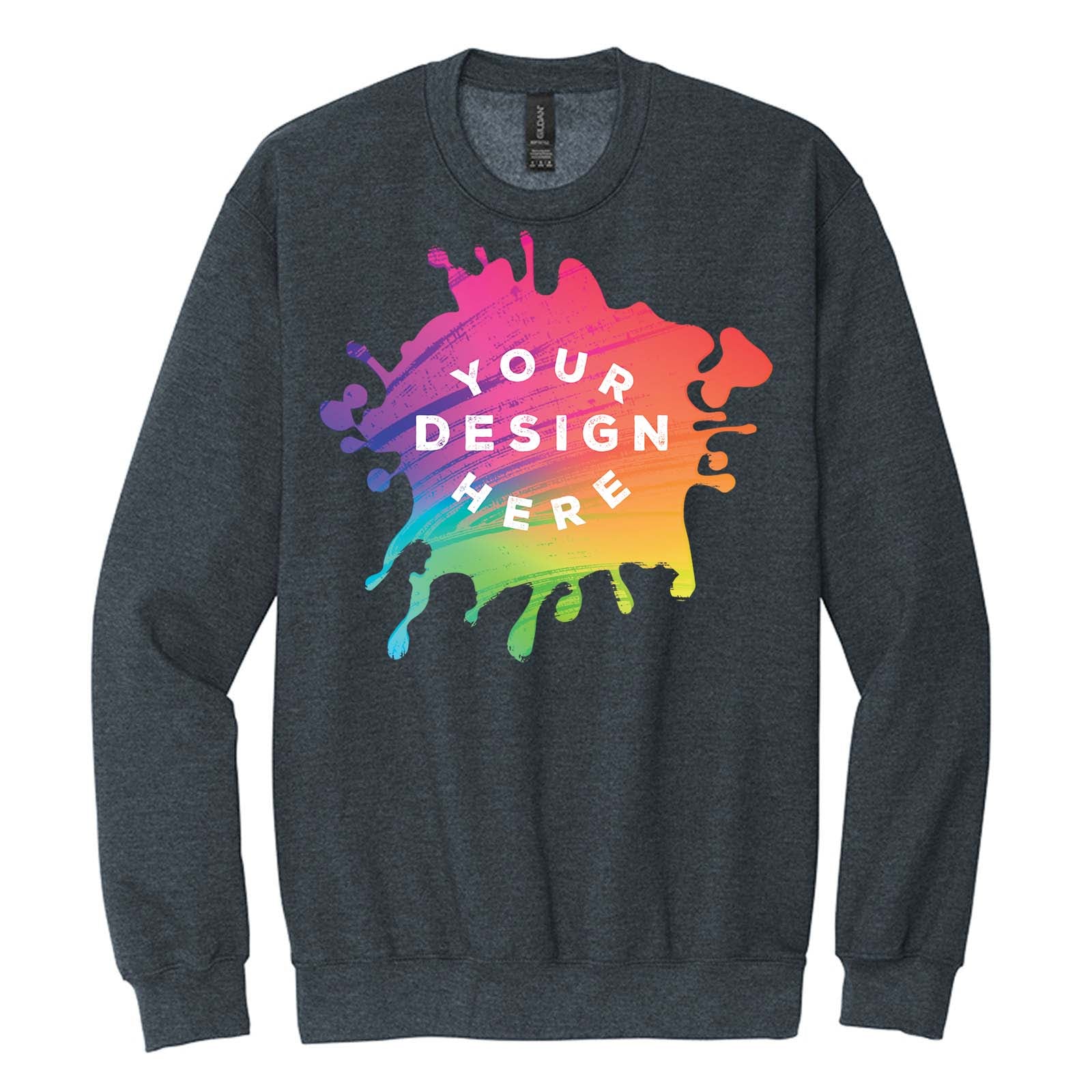 Gildan Softstyle Crewneck Cotton/Polyester Blend Sweatshirt - Mato & Hash