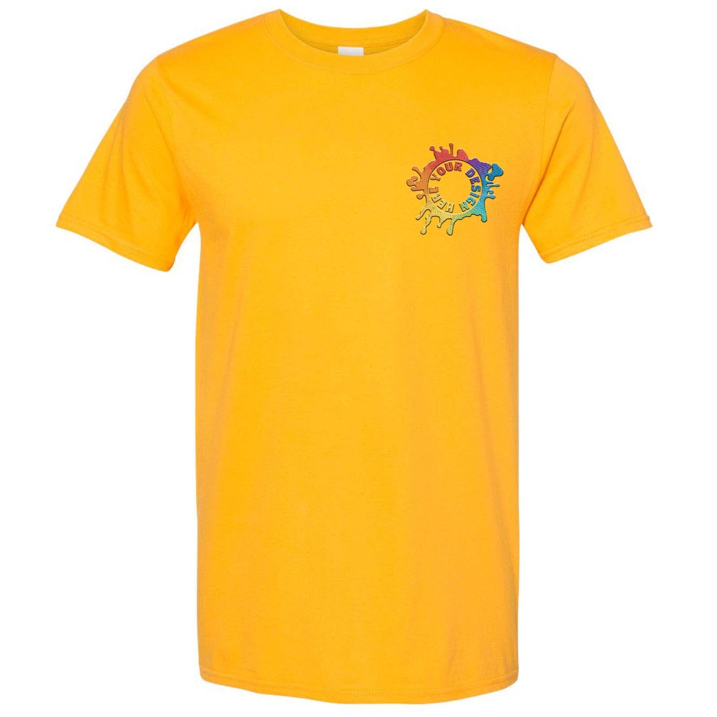 Gildan Softstyle® Unisex 100% Cotton T-Shirt Embroidery - Mato & Hash