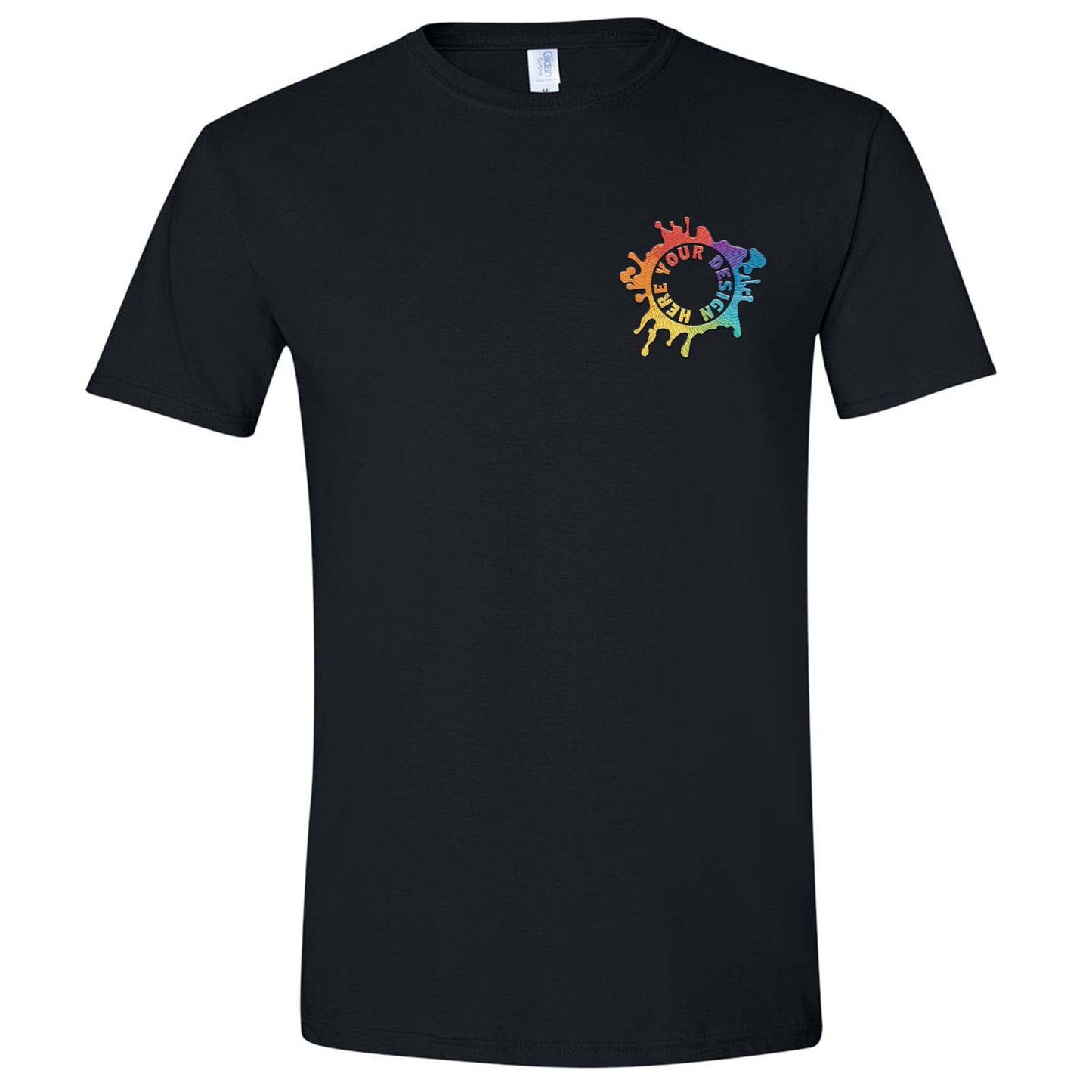 Gildan Softstyle® Unisex 100% Cotton T-Shirt Embroidery - Mato & Hash