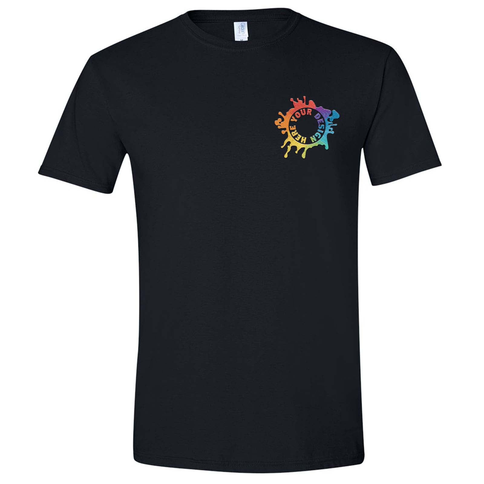 Gildan Softstyle® Unisex 100% Cotton T-Shirt Embroidery - Mato & Hash
