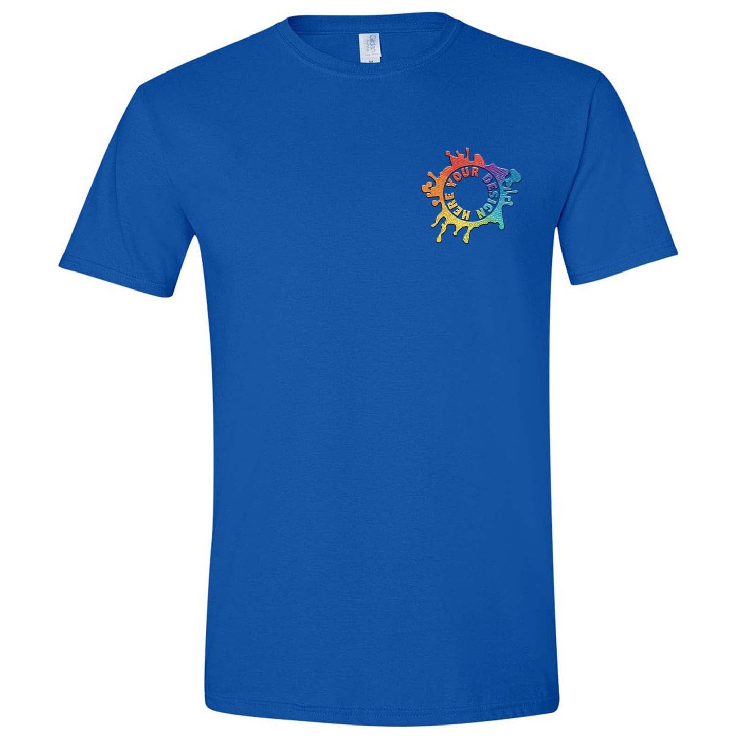 Gildan Softstyle® Unisex 100% Cotton T-Shirt Embroidery - Mato & Hash