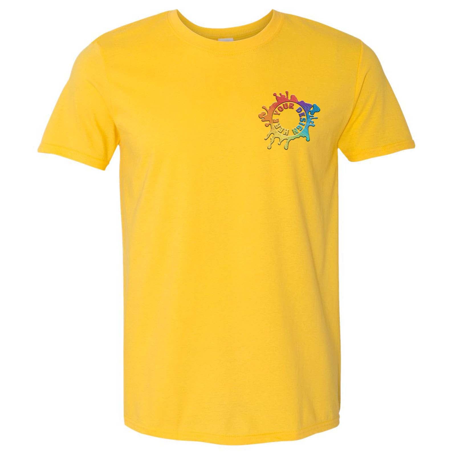 Gildan Softstyle® Unisex 100% Cotton T-Shirt Embroidery - Mato & Hash