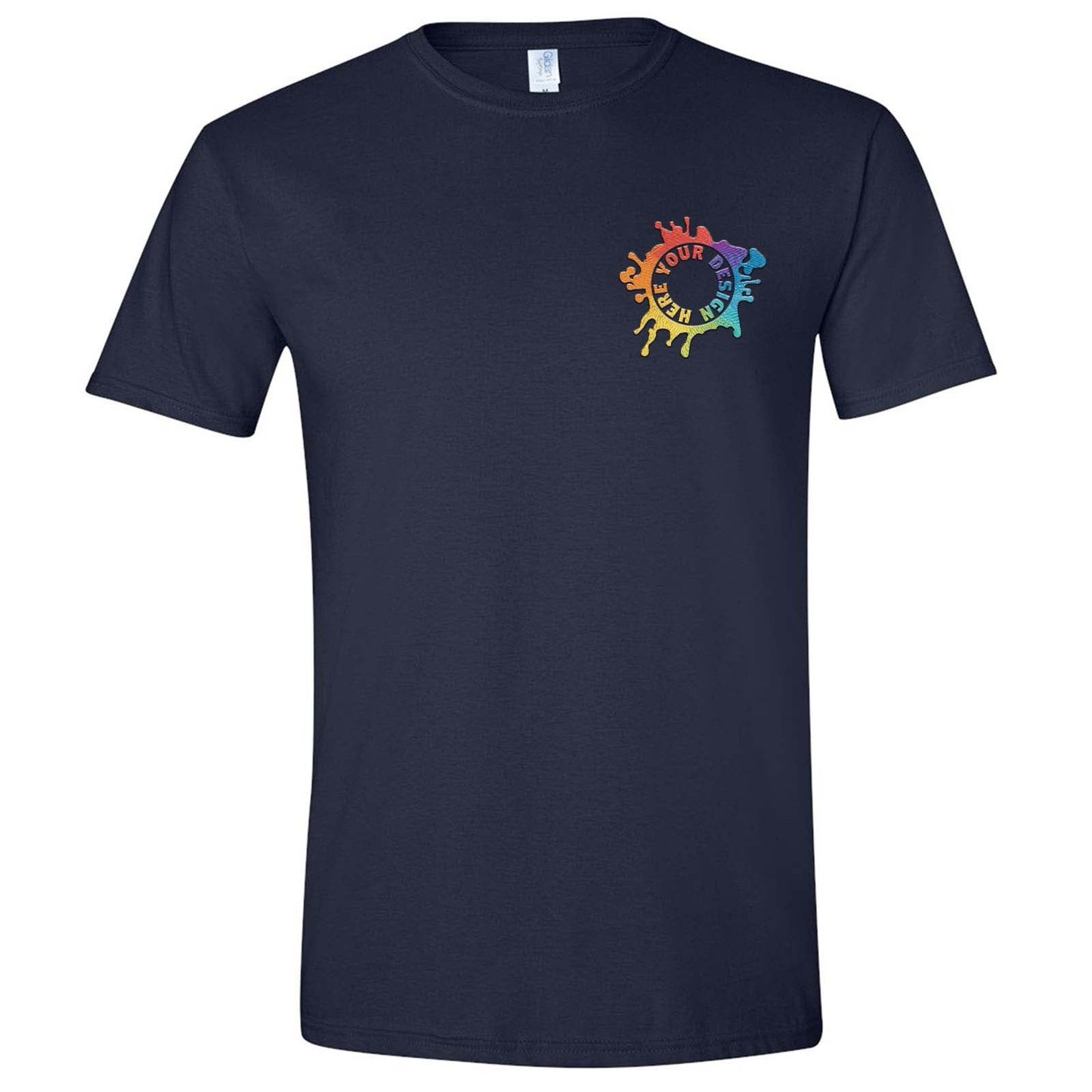 Gildan Softstyle® Unisex 100% Cotton T-Shirt Embroidery - Mato & Hash