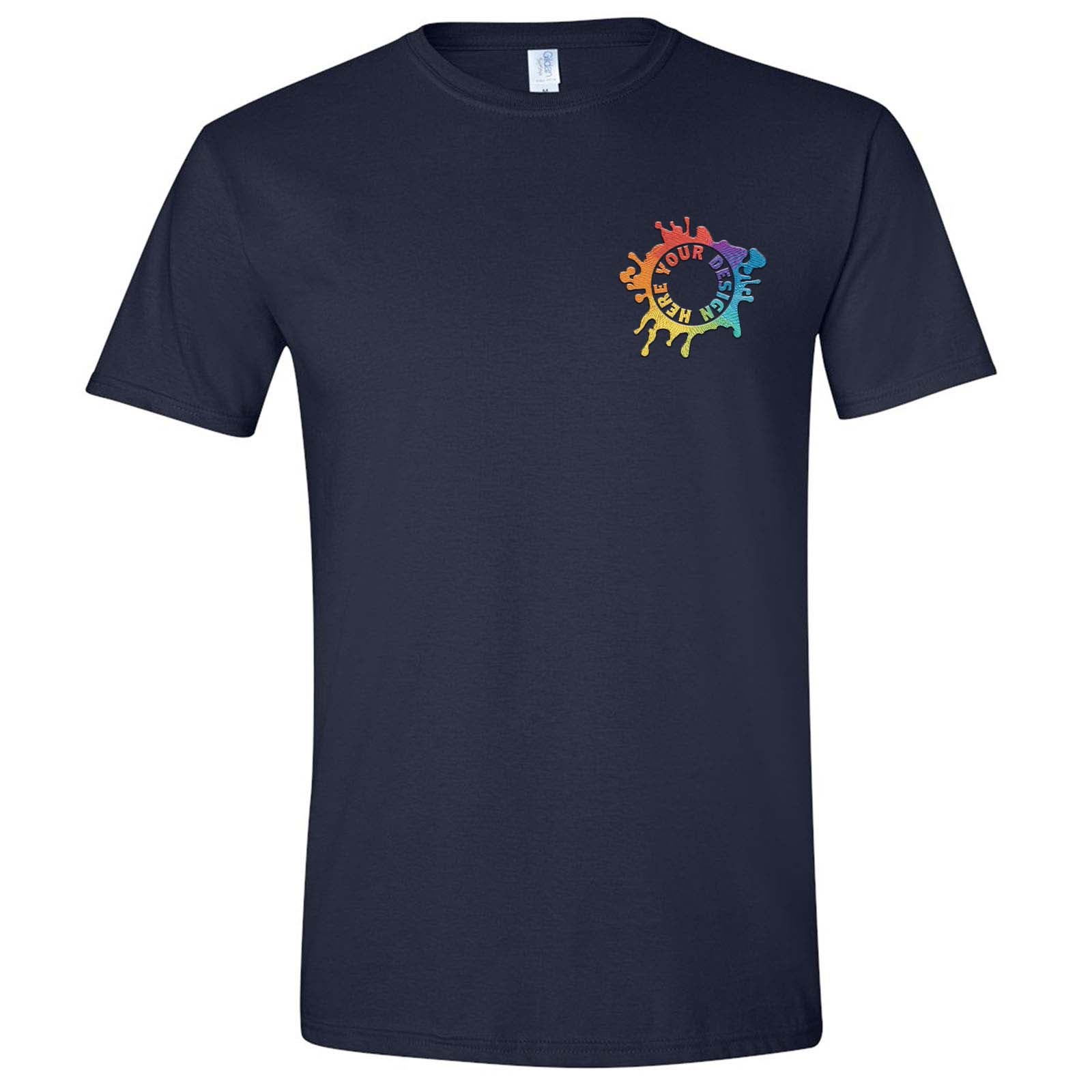 Gildan Softstyle® Unisex 100% Cotton T-Shirt Embroidery - Mato & Hash